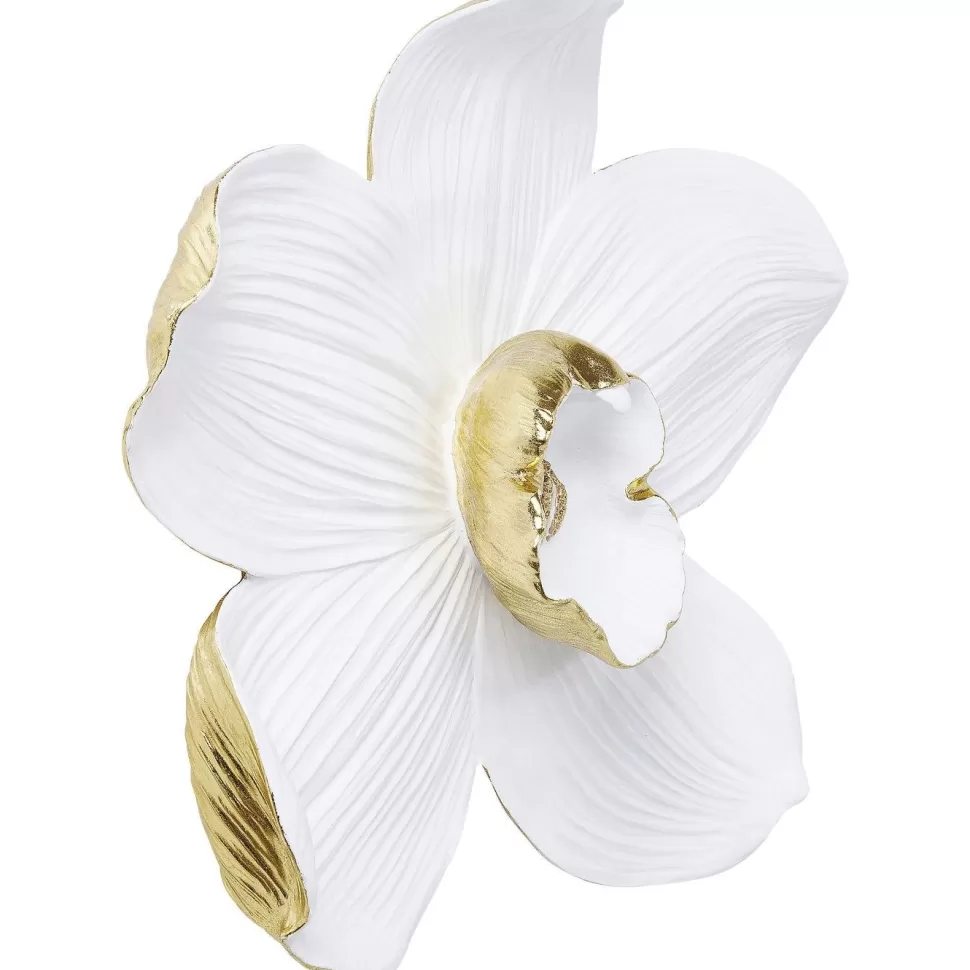 KARE Design Wanddecoratie Orchid Wit 54cm Outlet