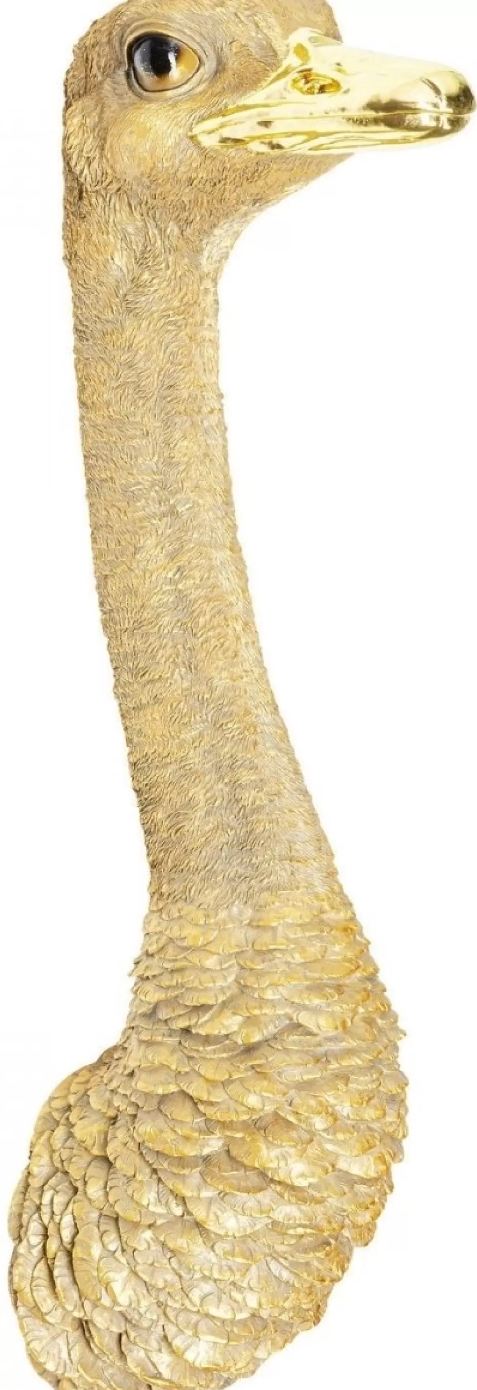 KARE Design Wanddecoratie Ostrich Goud Discount