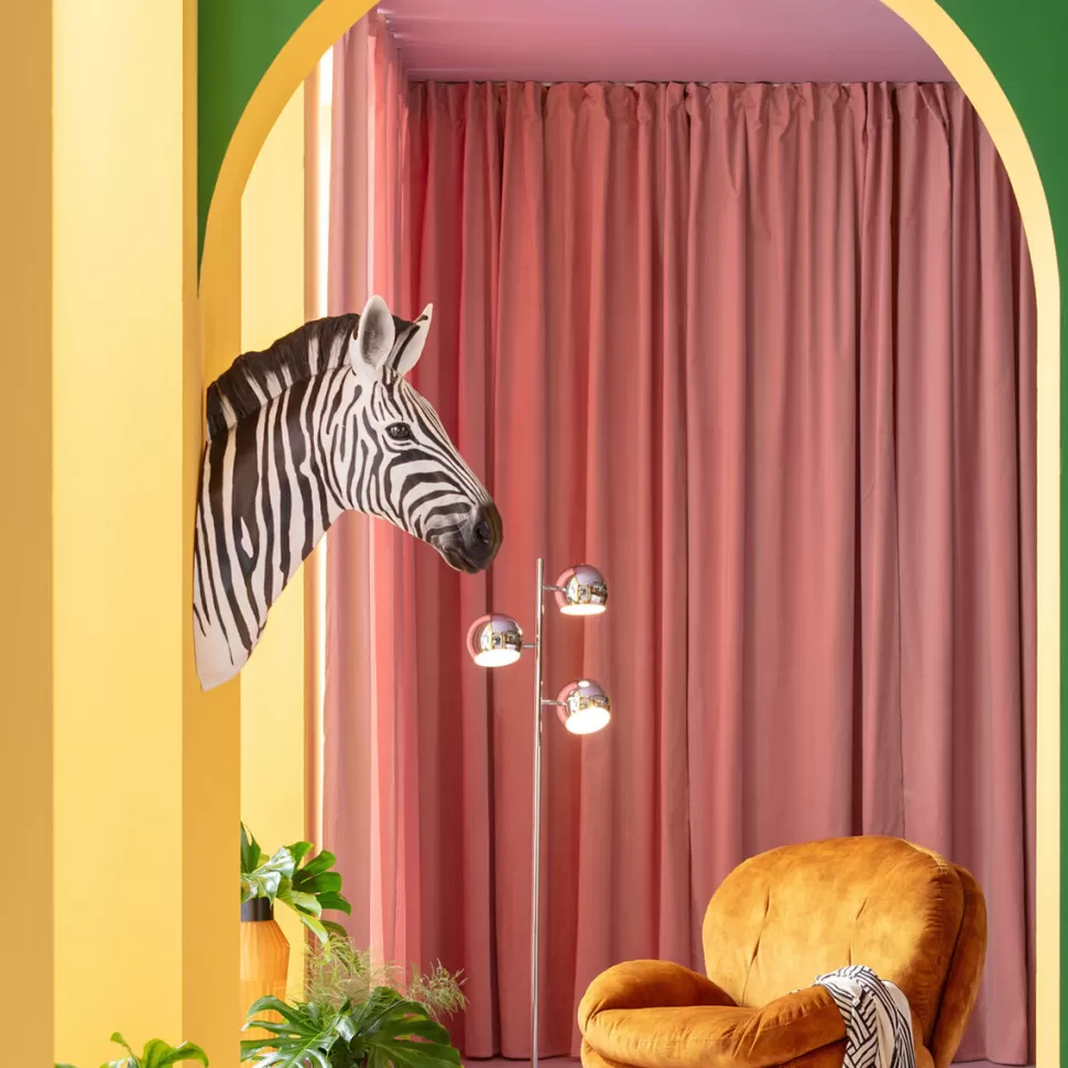 KARE Design Wanddecoratie Zebra 33x78cm Hot