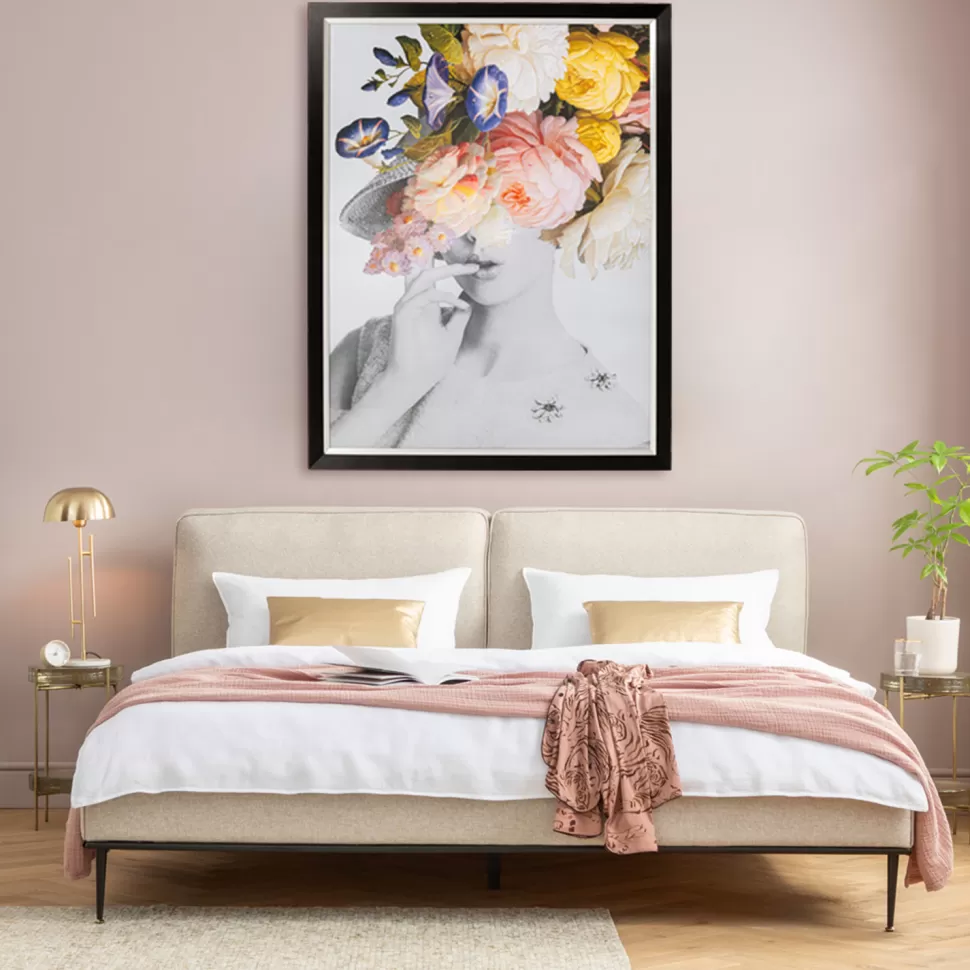 KARE Design Wandfoto Flower Lady Pastel 152x117cm Clearance