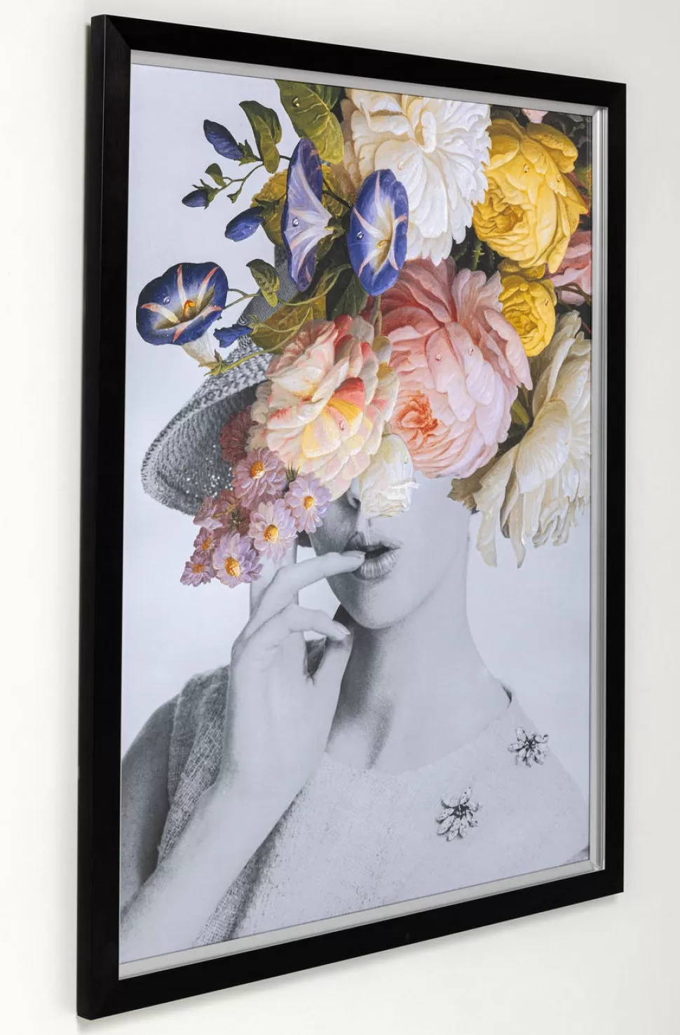 KARE Design Wandfoto Flower Lady Pastel 152x117cm Clearance