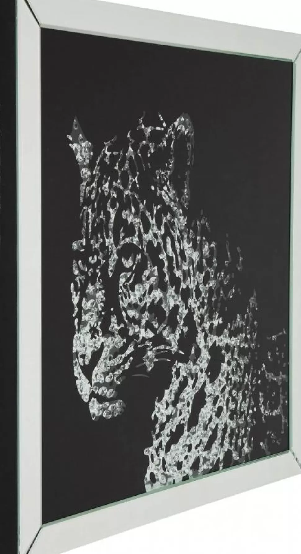 KARE Design Wandfoto Leopard 80x80cm Sale