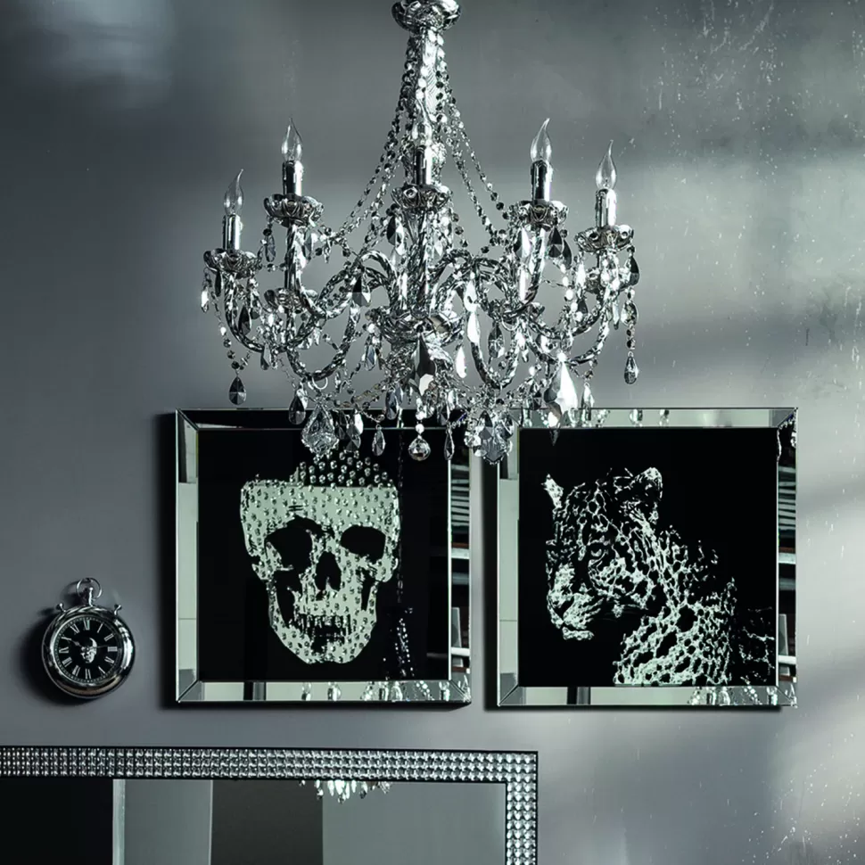 KARE Design Wandfoto Skull 100x100cm Cheap