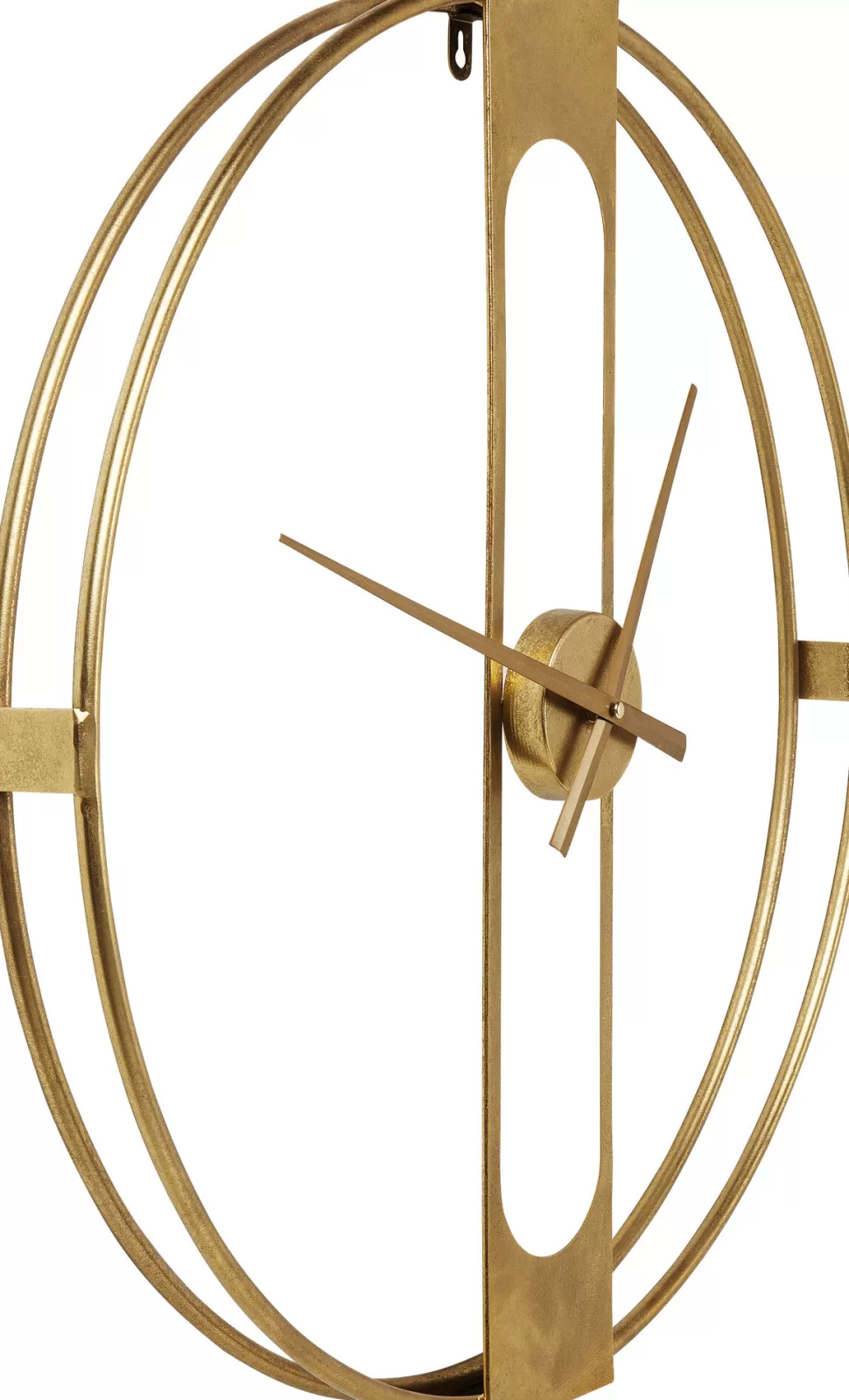 KARE Design Wandklok Clip Goud Ø60cm Best