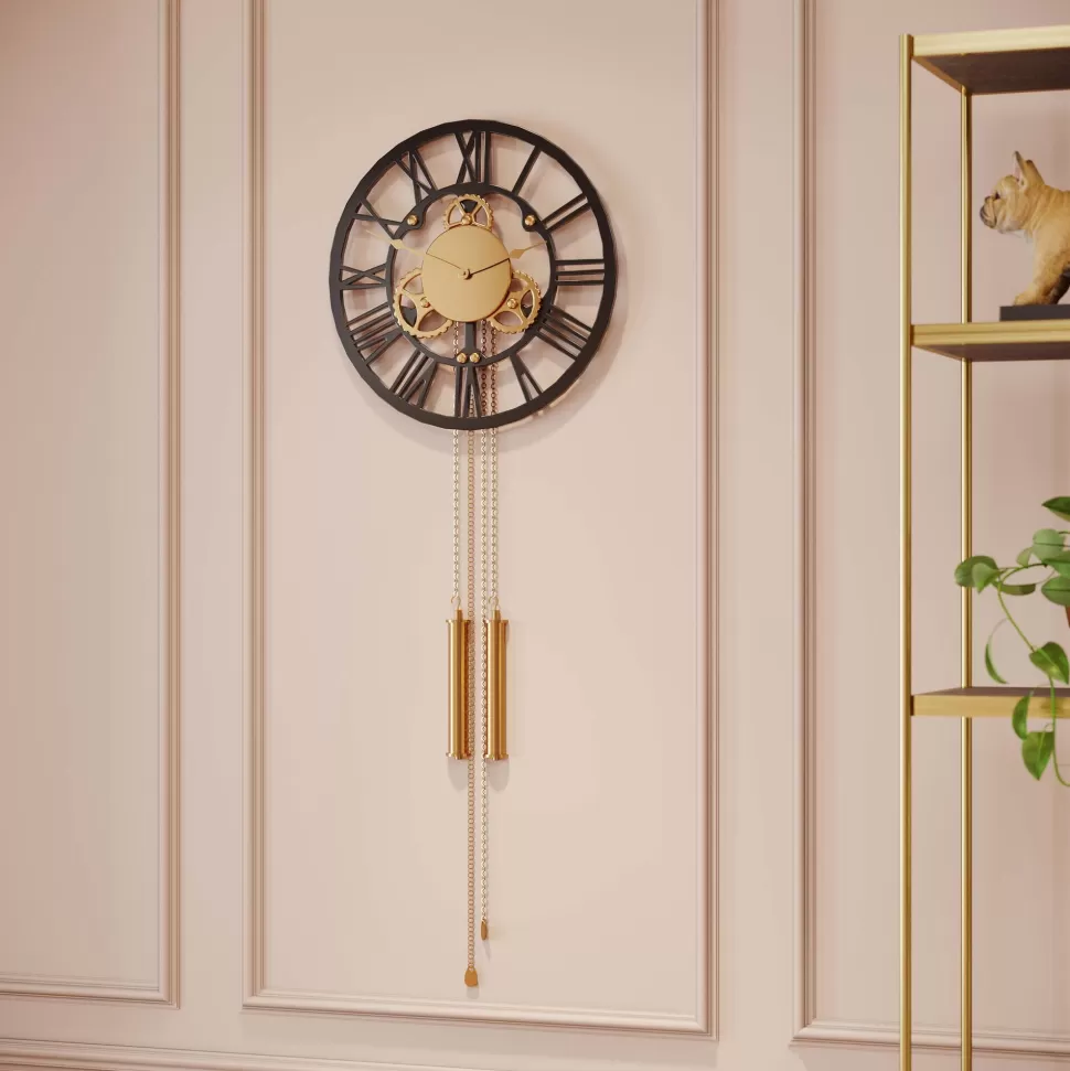 KARE Design Wandklok Clockwork 126x46cm Best Sale