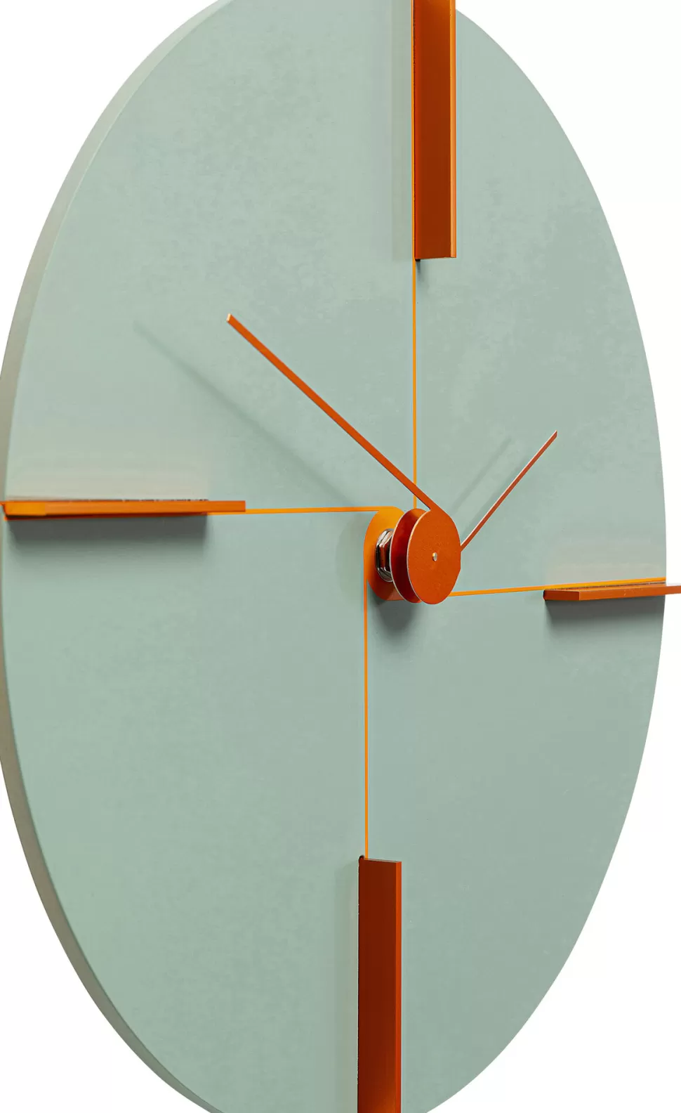 KARE Design Wandklok Felice Green 30cm Cheap