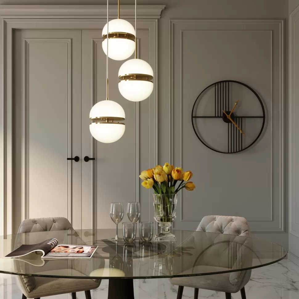 KARE Design Wandklok Strings Ø60cm Best