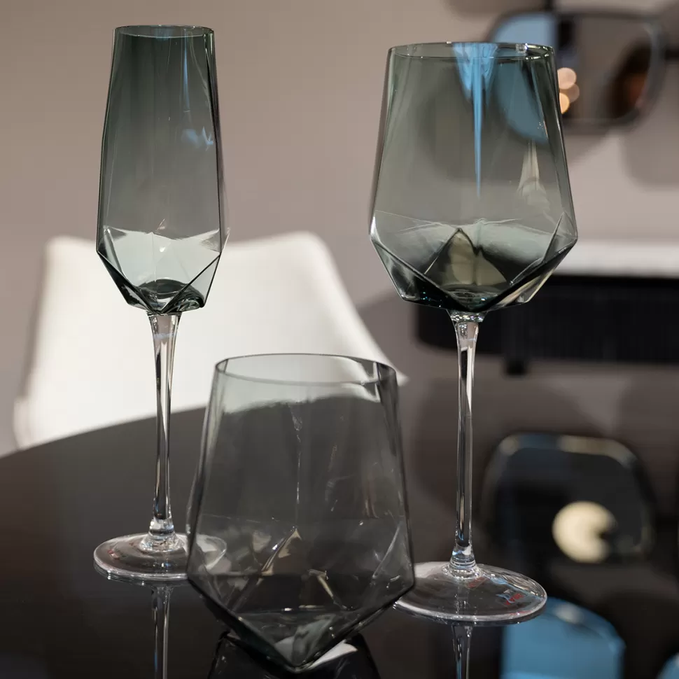 KARE Design Waterglas Diamond Smoke Clearance