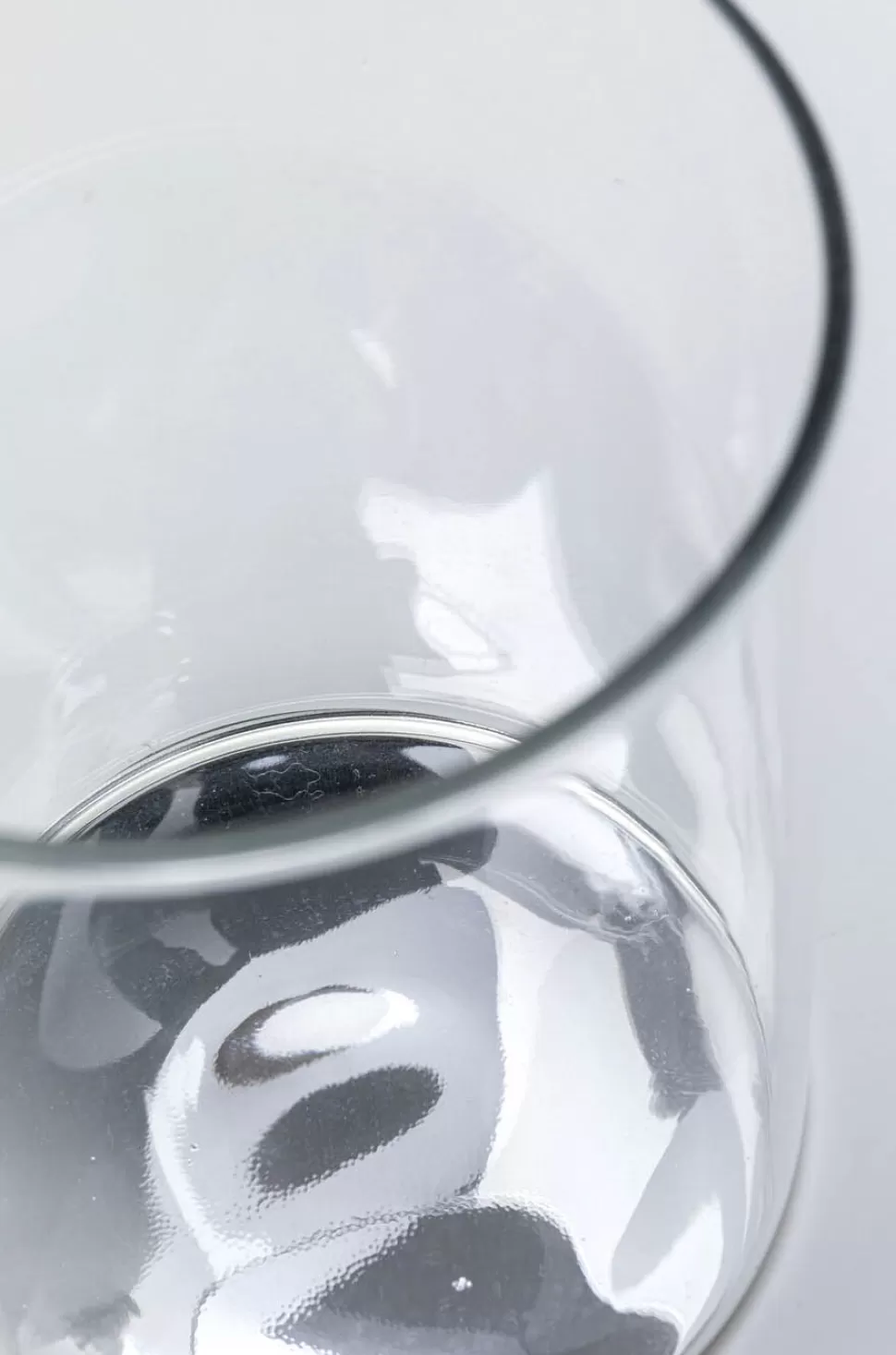 KARE Design Waterglas Electra Zilver 15cm Outlet