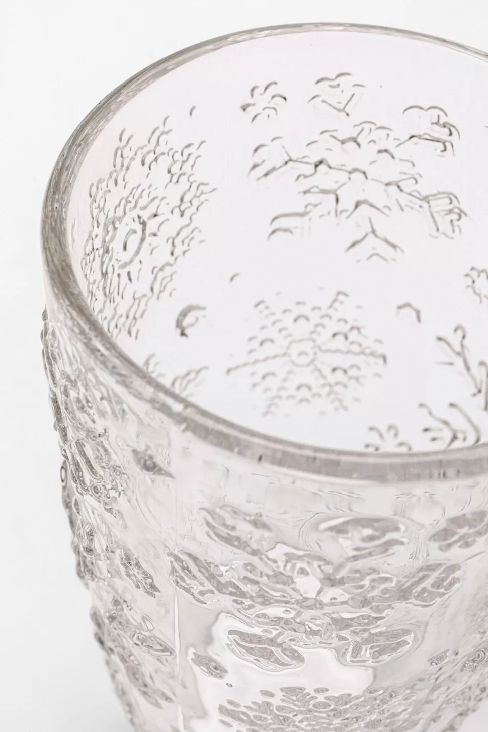 KARE Design Waterglas Ice Flowers Clear Clearance