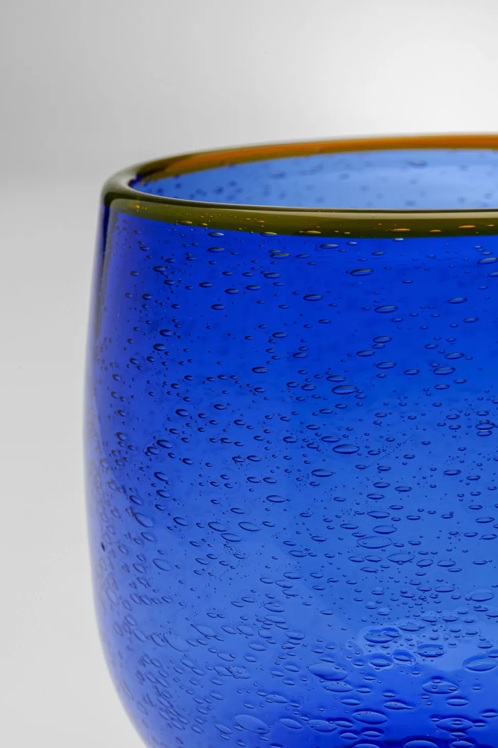 KARE Design Wijnglas Bubbles Blauw Shop