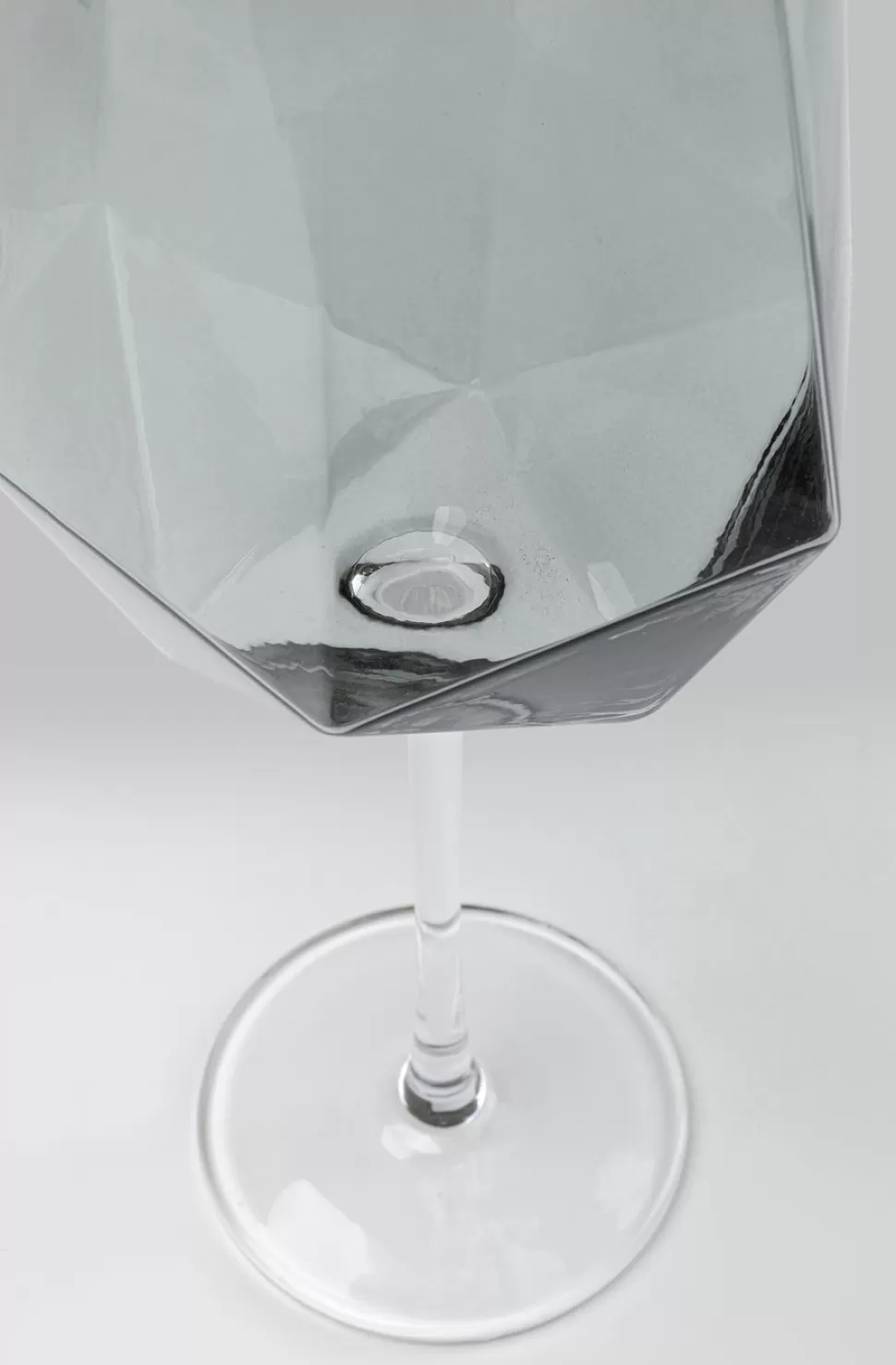 KARE Design Wijnglas Diamond Smoke Clearance