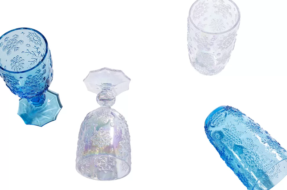 KARE Design Wijnglas Ice Flowers Colore Best