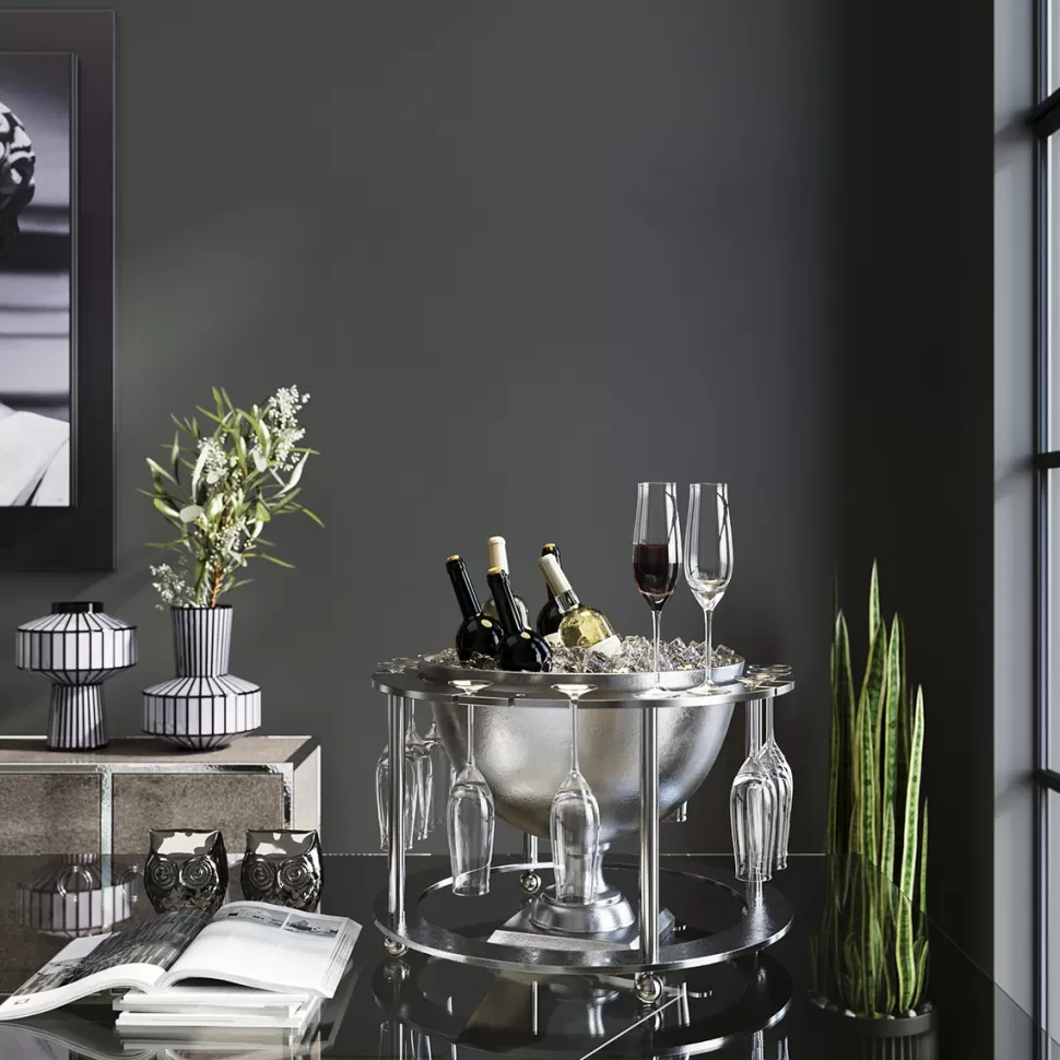 KARE Design Wijnkoeler Champagne Time (2-delig) Flash Sale