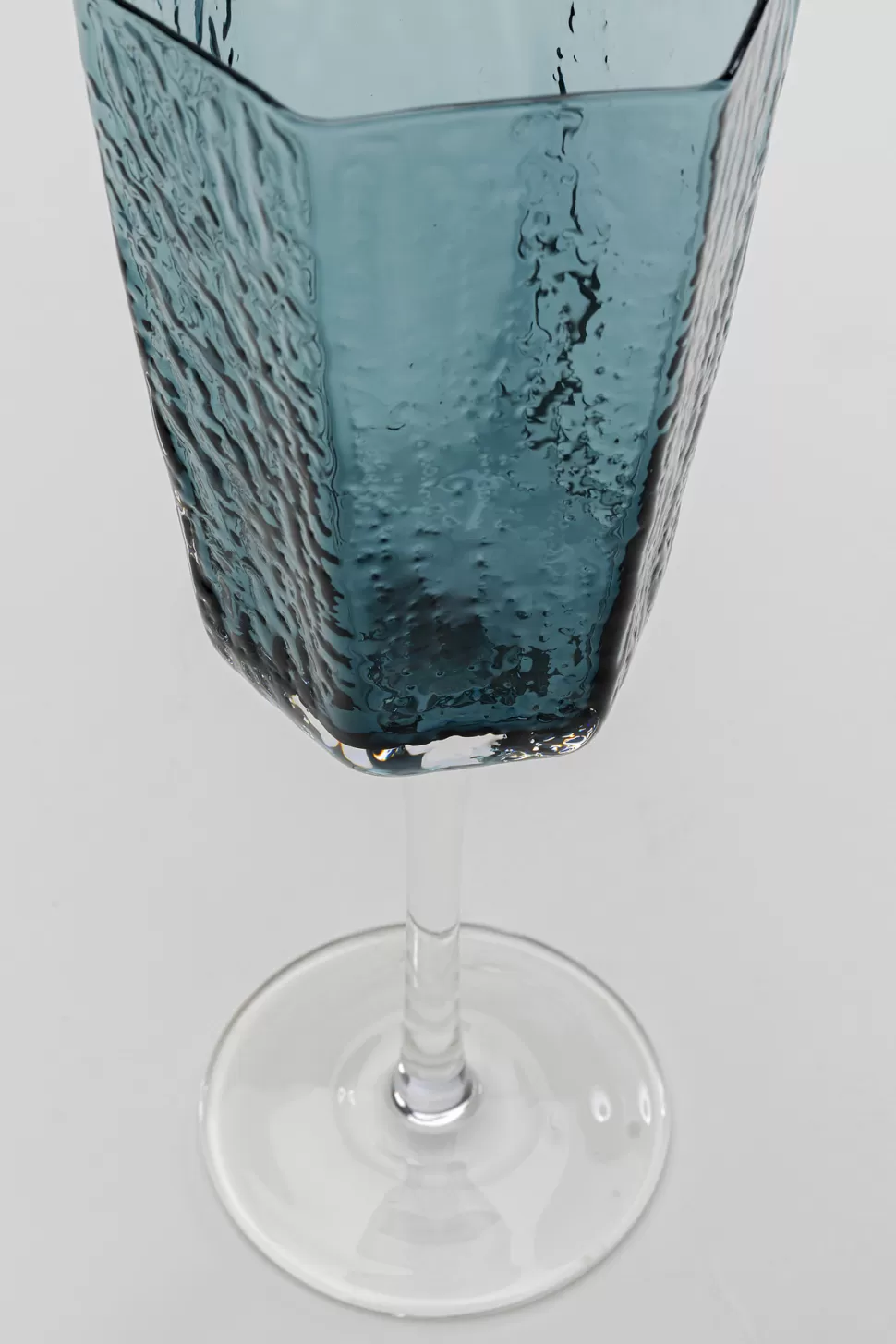 KARE Design Witte Wijnglas Cascata Blue Shop
